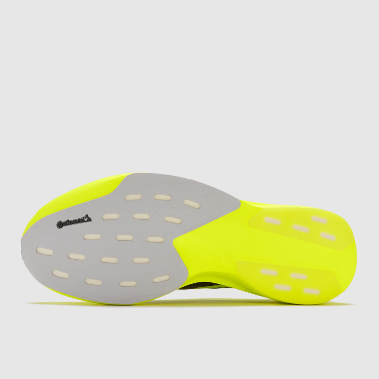 adidas Adizero Running Shoes – Neon Yellow with Dark Three Stripes