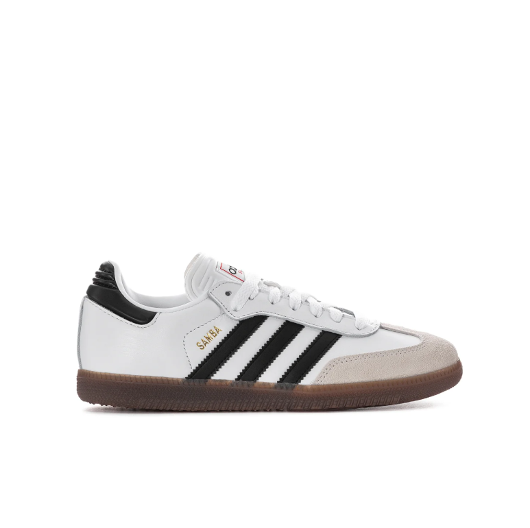adidas Samba Sneakers - White, Black & Gum