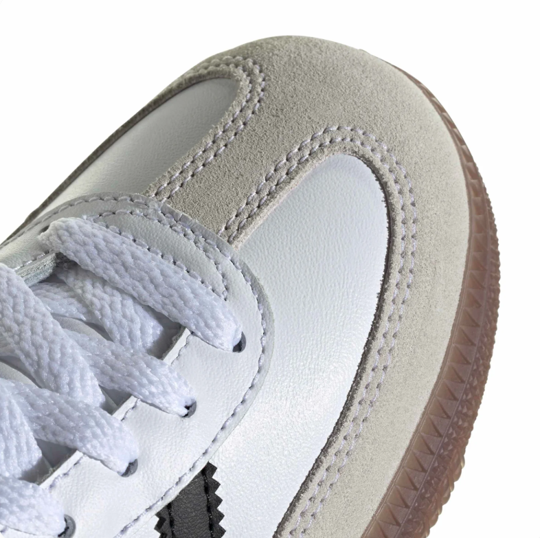 adidas Samba Sneakers - White, Black & Gum