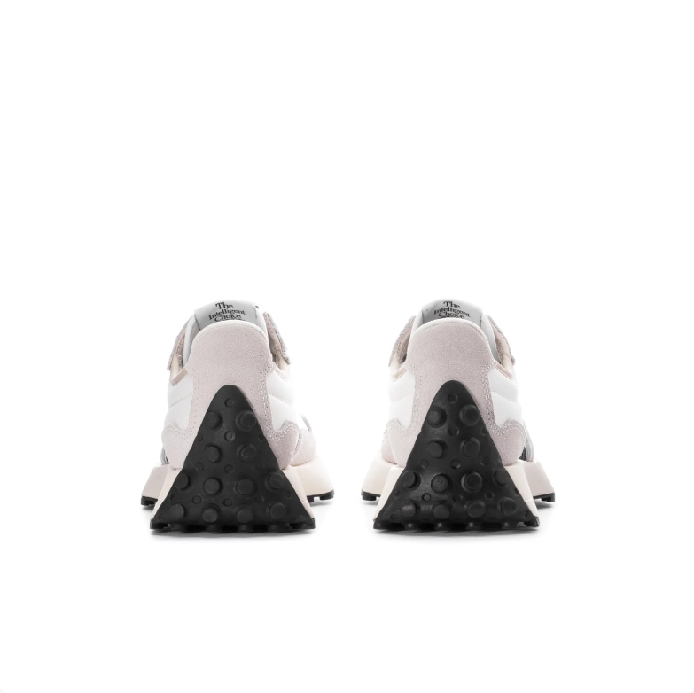 New Balance Sneakers - White & Light Gray with Black N Logo