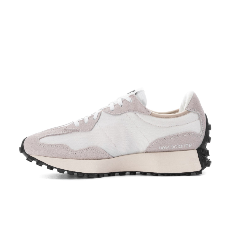 New Balance Sneakers - White & Light Gray with Black N Logo