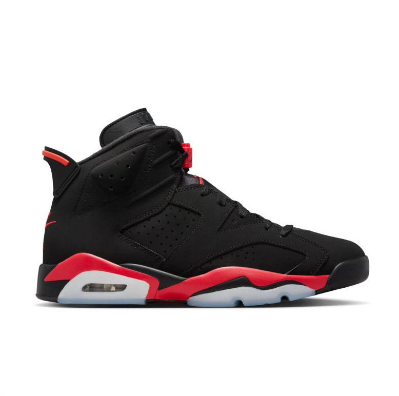 Jordan High-Top Sneakers - Black & Red
