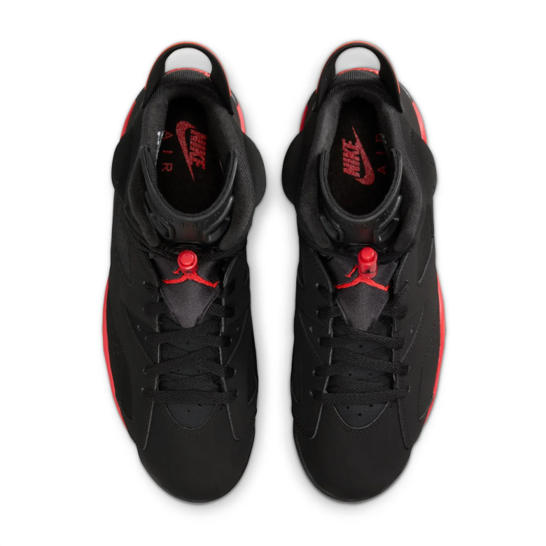 Jordan High-Top Sneakers - Black & Red