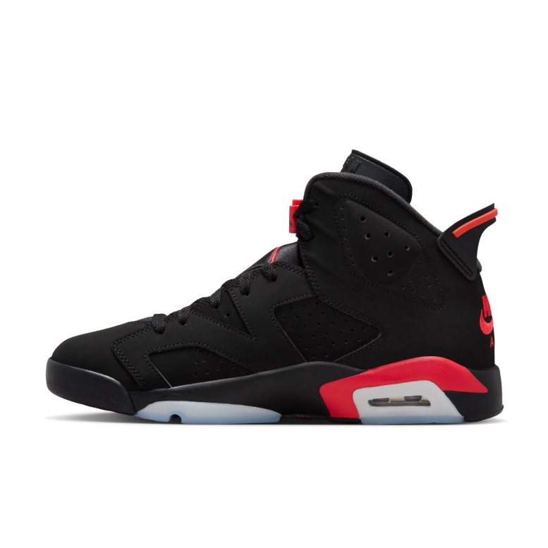 Jordan High-Top Sneakers - Black & Red