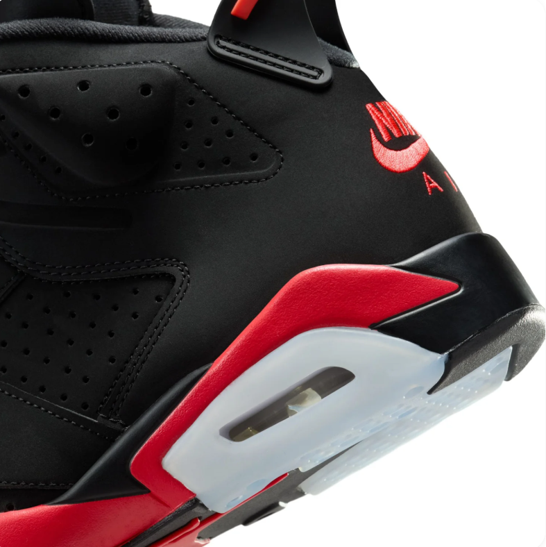 Jordan High-Top Sneakers - Black & Red