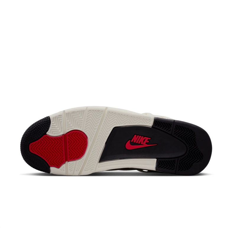 Jordan Sneakers - White & Black with Red Accents
