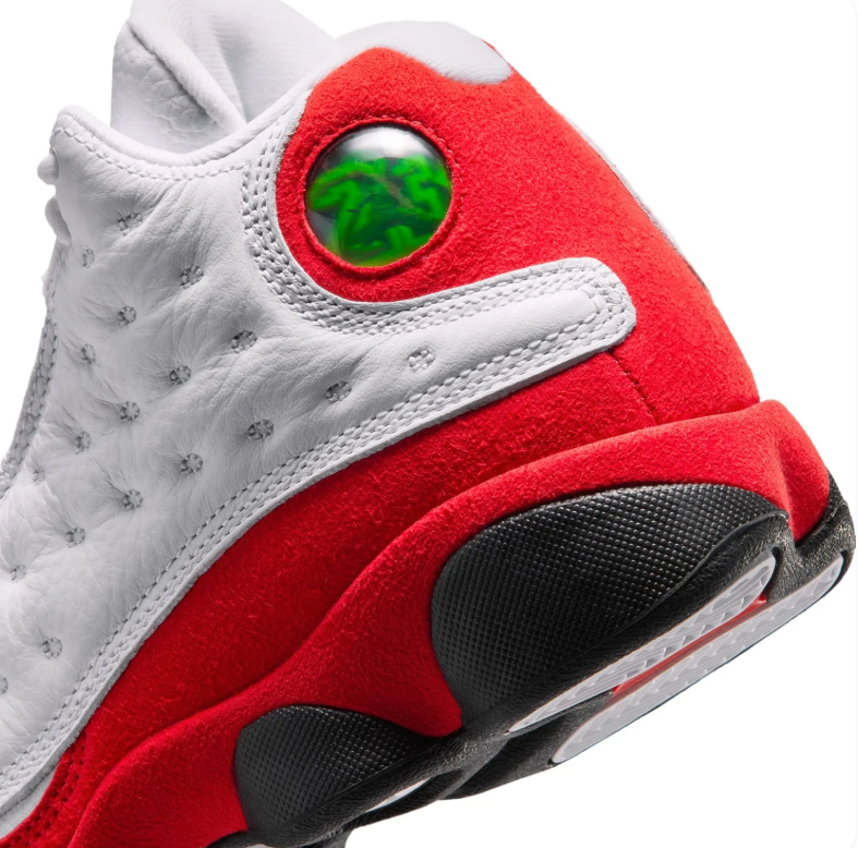 Jordan High-Top Sneakers - White & Red with Black Accents