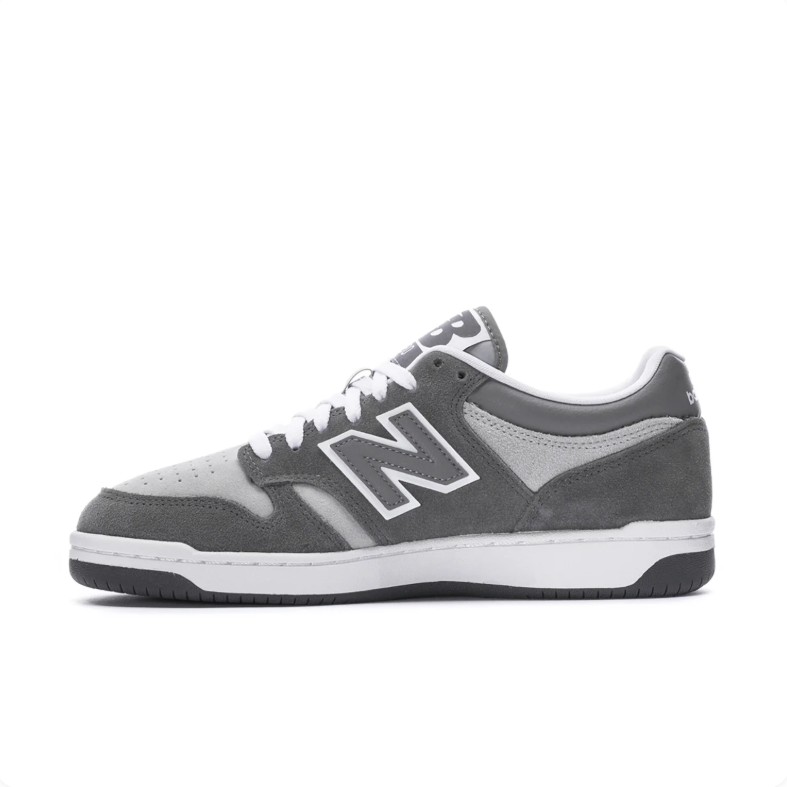 New Balance 480 Sneakers - Gray & White