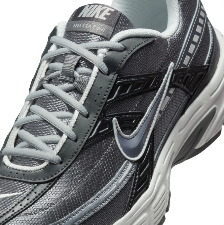 Nike Initiator Sneakers - Dark Gray & Silver