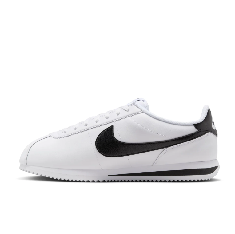 Nike Cortez Sneakers - White & Black