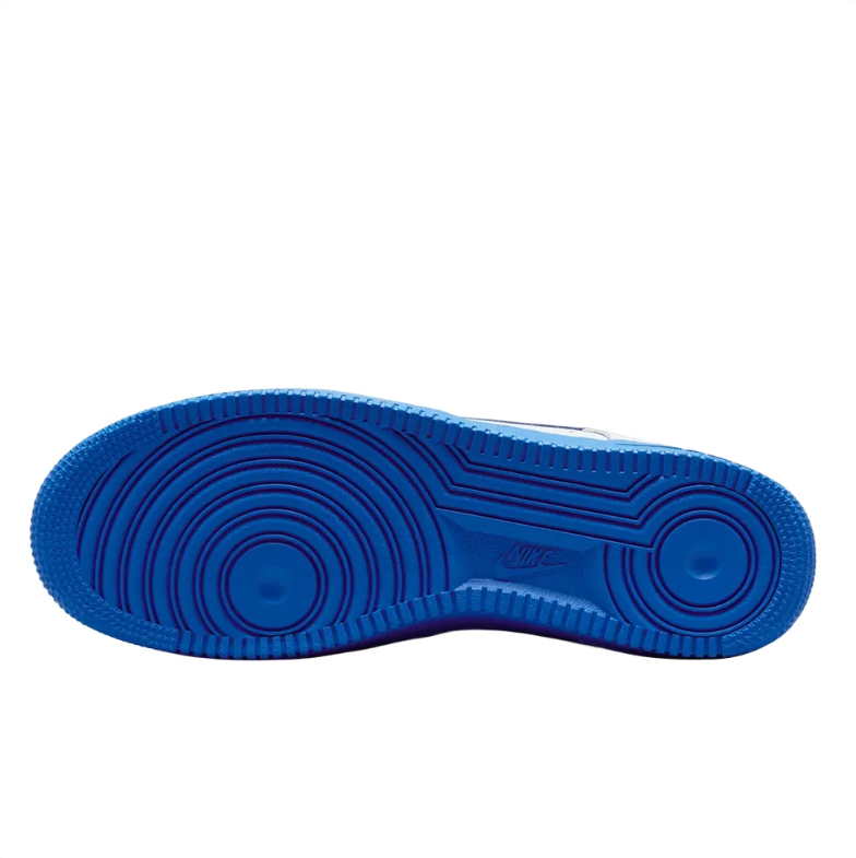 Nike Air Force 1 Low Sneakers - White & Royal Blue