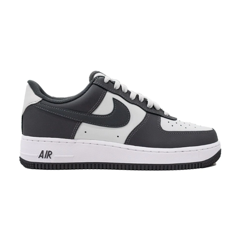 Nike Air Force 1 Low Sneakers - White & Charcoal