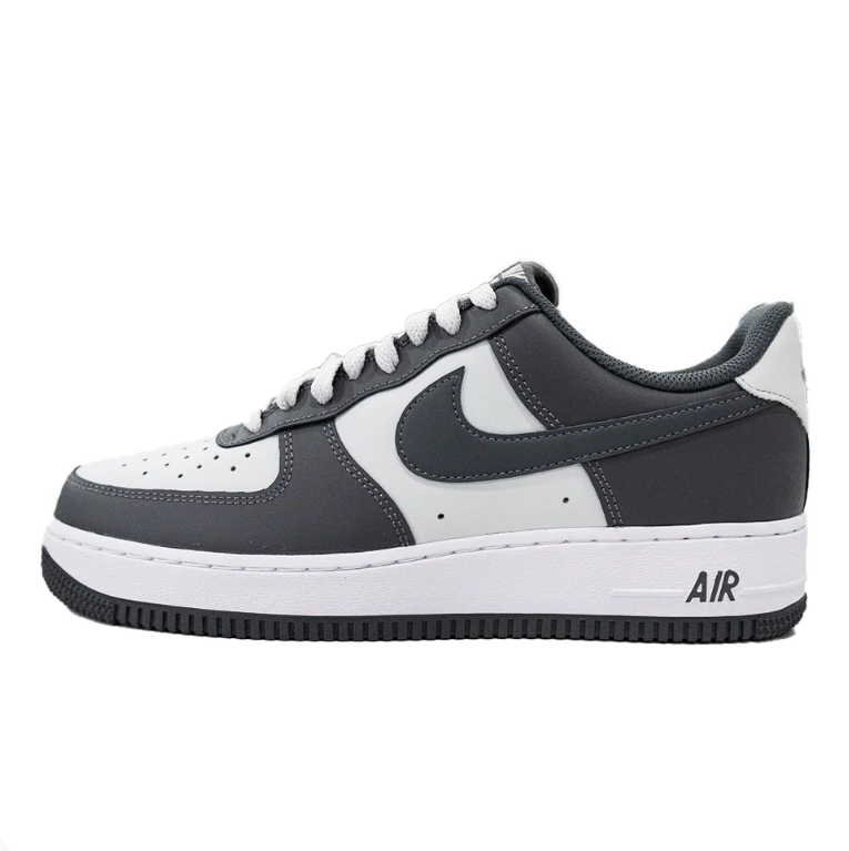 Nike Air Force 1 Low Sneakers - White & Charcoal