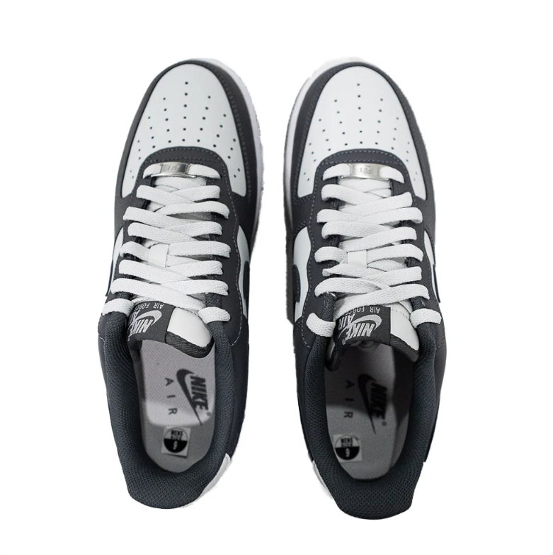 Nike Air Force 1 Low Sneakers - White & Charcoal