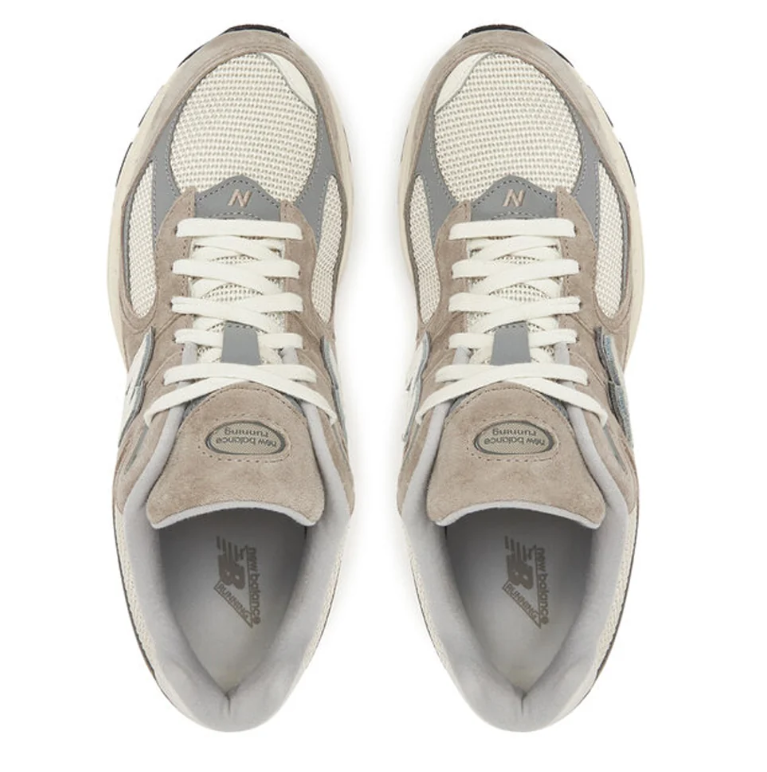 New Balance 2002R Sneakers - Taupe, Cream & Gray