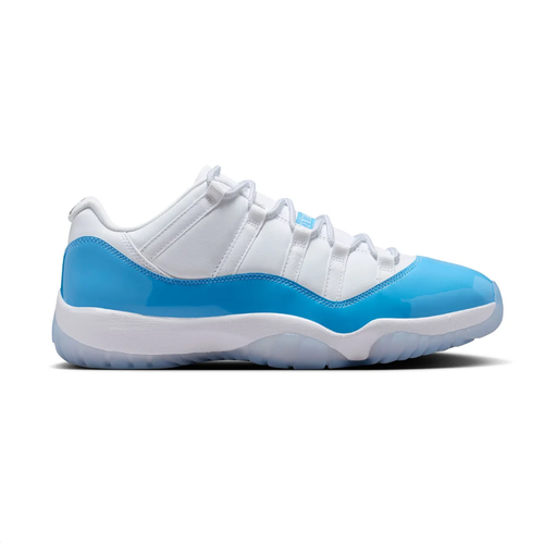 Air Jordan 11 Low Sneakers - White & Bright Blue