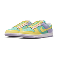 Nike Dunk Low Sneakers - Mint, Yellow & Lavender