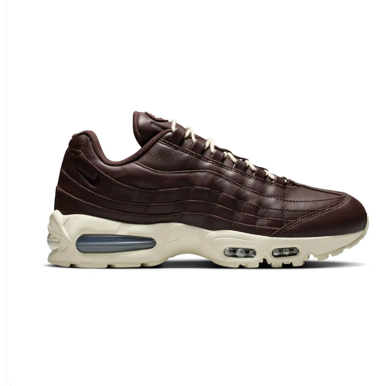 Nike Air Max 95 Sneakers - Dark Brown & Cream