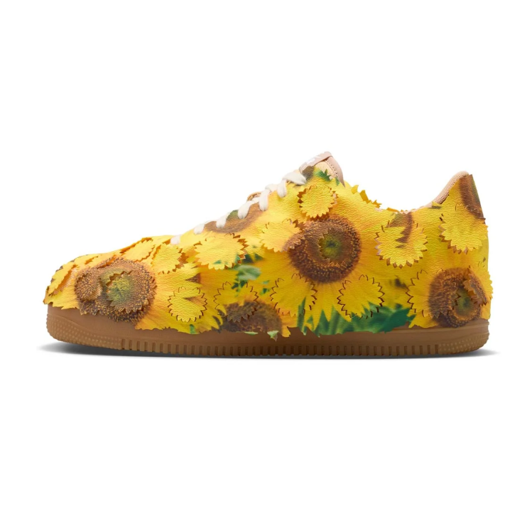 Sunflower Low-Top Sneakers - Yellow & Brown